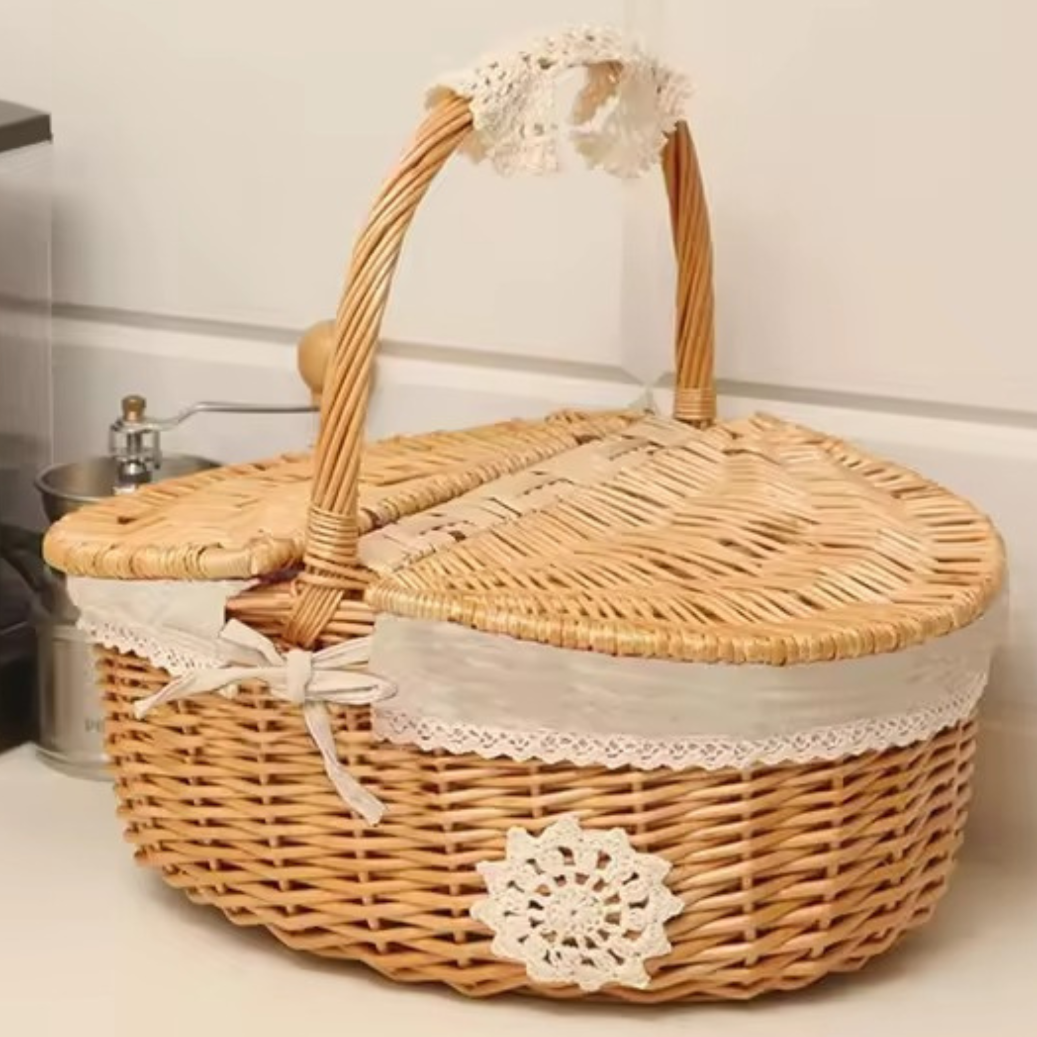Buy Natural Travel Basket